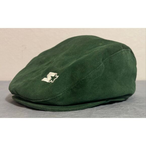 Starter Green Bay Packers Newsboy Hat Team NFL Paddy Cap Cabbie Golf Size Medium - Picture 1 of 8